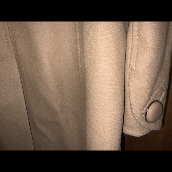 French Connection Tan Coat - Picture 5 of 7